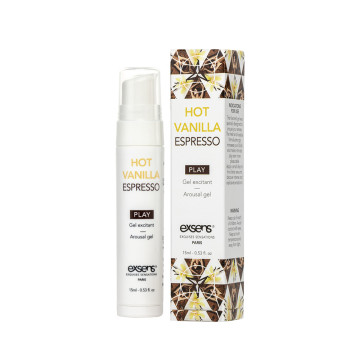 Стимулюючий гель EXSENS Kissable Hot Vanilla Espresso 15мл можна для поцілунків, охолоджуючий – купити