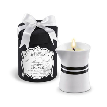 Масажна свічка Petits Joujoux - Rome - Grapefruit and Bergamott (190 г) розкішна упаковка – купити