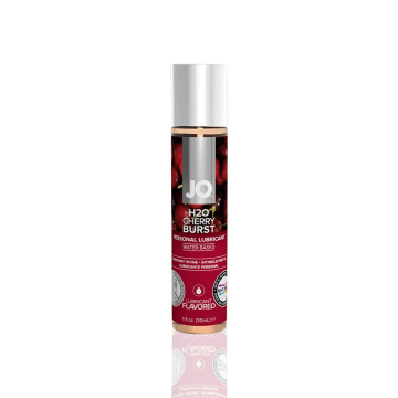 Змазка на водній основі JO H2O — Cherry Burst (30 мл) без цукру, рослинний гліцерин – купити