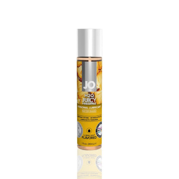 Змазка на водній основі JO H2O — Juicy Pineapple (30 мл) без цукру, рослинний гліцерин – купити