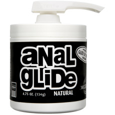 Анальна змазка на олійній основі Doc Johnson Anal Glide Natural (127 г) тривале ковзання