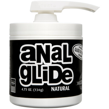 Анальна змазка на олійній основі Doc Johnson Anal Glide Natural (127 г) тривале ковзання – купити