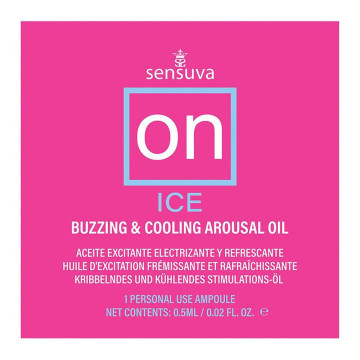 Пробник збудливого масла Sensuva - ON Arousal Oil for Her Ice (0,3 мл) – купити