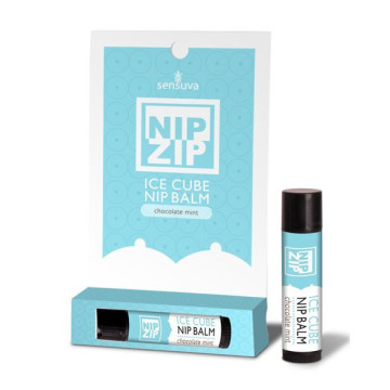Стимулювальний бальзам для сосків Sensuva Nip Zip Chocolate Mint (4 г), охолоджувальний – купити
