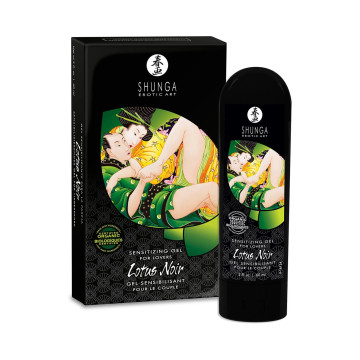 Збуджувальний гель для пар Shunga LOTUS NOIR (60 мл) з вітаміном Е та рослинним гліцерином – купити