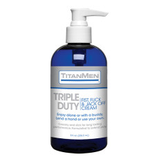 Густа змазка для фістингу Doc Johnson TitanMen - Triple Duty (236 мл)