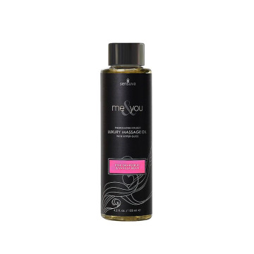 Масажна олія Sensuva Me&You Pink Grapefruit & Vanilla Bean (125 мл) з феромонами – купити
