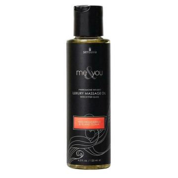 Масажна олія Sensuva Me&You Wild Passion Fruit & Island Guava (125 мл) з феромонами – купити