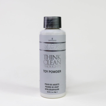 Пудра для догляду за іграшками Sensuva Think Clean Thoughts Toy Powder (56 г) – купити