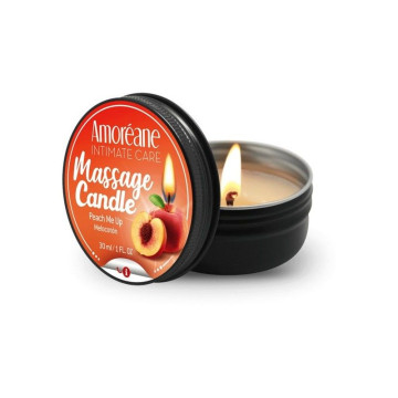 Масажна свічка "Спокусливий персик" Amoreane Peach Me Up (30 мл) – купити