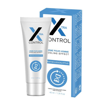 Крем пролонгуючий X-control cool cream for man, 40 мл – купити