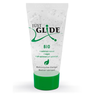 Веганський органічний гель-лубрикант - Just Glide Bio, 20 мл – купити