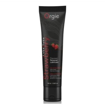 Оральний лубрикант Orgie "LUBE TUBE" - полуниця, 100 мл – купити