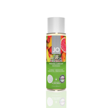 Змазка на водній основі JO H2O — Tropical Passion (60 мл) без цукру, рослинний гліцерин – купити