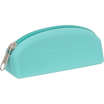 Сумка для зберігання секс-іграшок PowerBullet - Silicone Storage Zippered Bag Teal – купити
