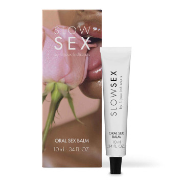 Стимулювальний бальзам для мінету Bijoux Indiscrets Slow Sex Oral sex balm – купити