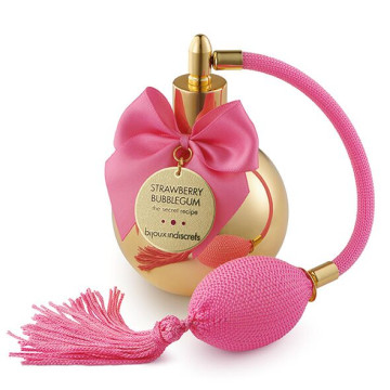 Зволожувальний спрей для тіла Bijoux Indiscrets Bubblegum Body Mist зі збудливим фруктовим ароматом – купити