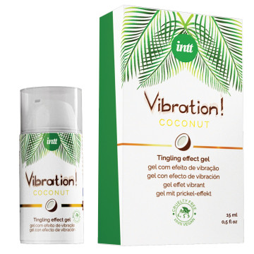 Рідкий вібратор Intt Vibration Coconut Vegan (15 мл) – купити