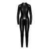 Комбінезон Noir Handmade F319 Caged wetlook catsuit with zippers and ring - S